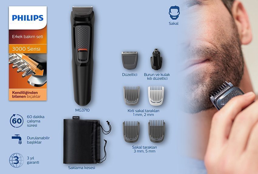 Máy cạo râu Philips MG3710 - Hàng chính hãng