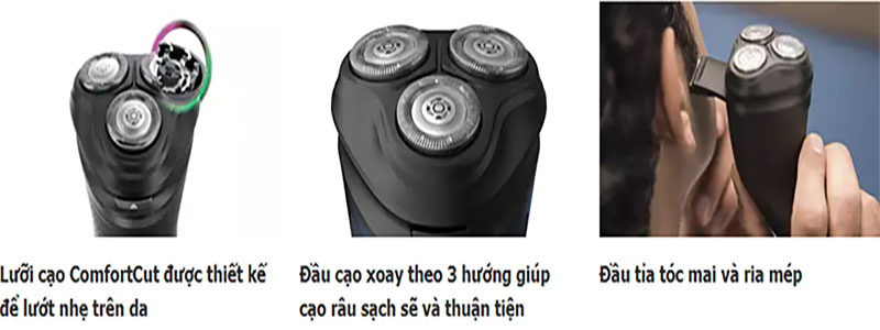 Máy cạo râu Philips S1223/41 - Hàng chính hãng