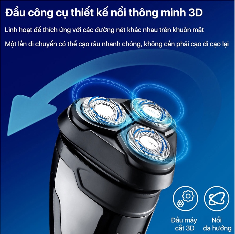 Máy cạo râu Bomidi M3 - Hàng chính hãng