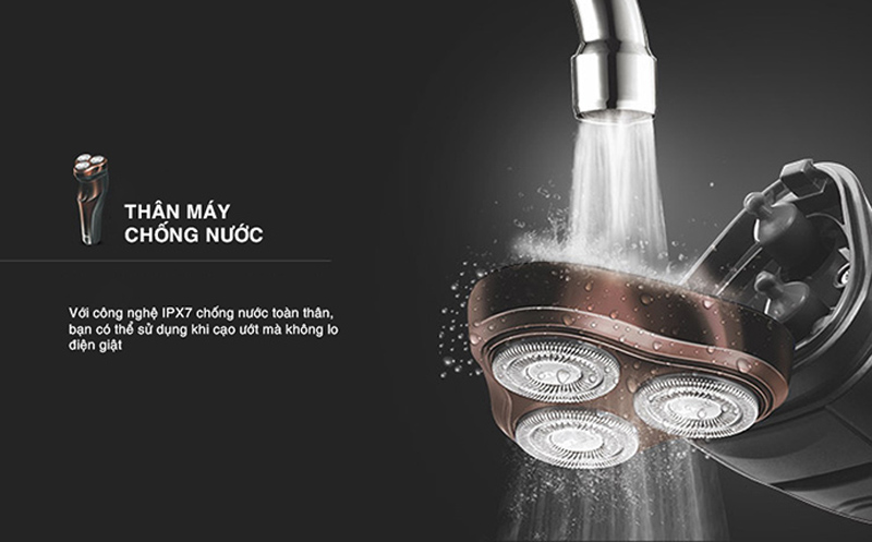 Máy cạo râu khô và ướt Flyco FS371VN  - Hàng chính hãng