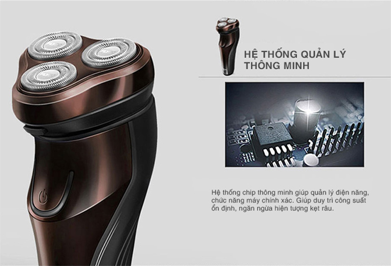 Máy cạo râu khô và ướt Flyco FS371VN  - Hàng chính hãng