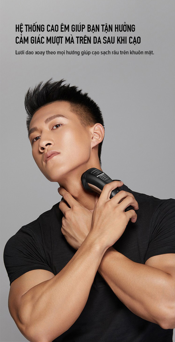 Máy cạo râu khô và ướt Flyco FS198VN  - Hàng chính hãng