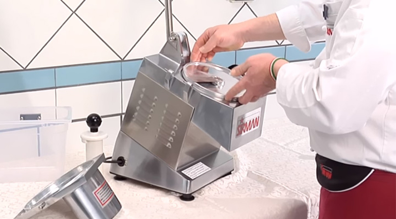 Máy cắt rau củ quả Sirman TM INOX - Hàng chính hãng