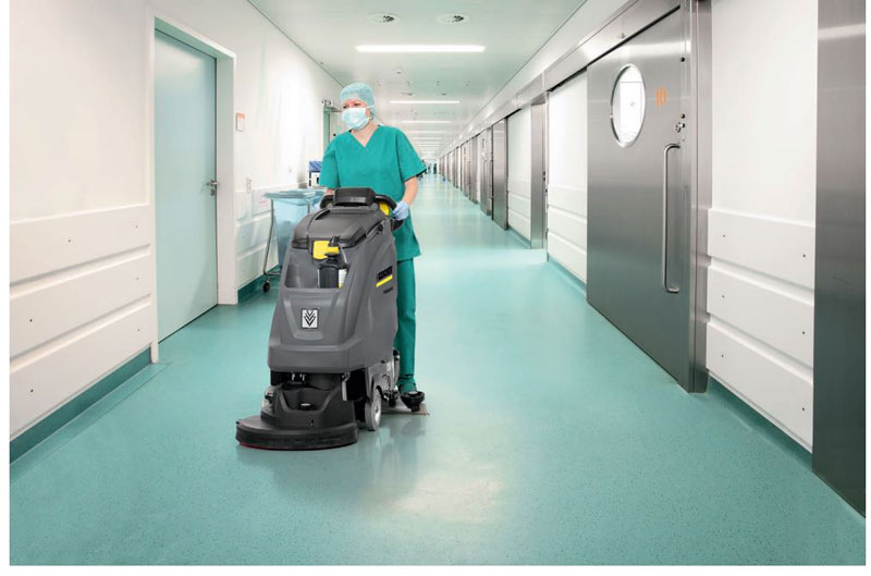 Máy chà sàn Karcher B 40 C BP CLASSIC D 51 - Hàng chính hãng