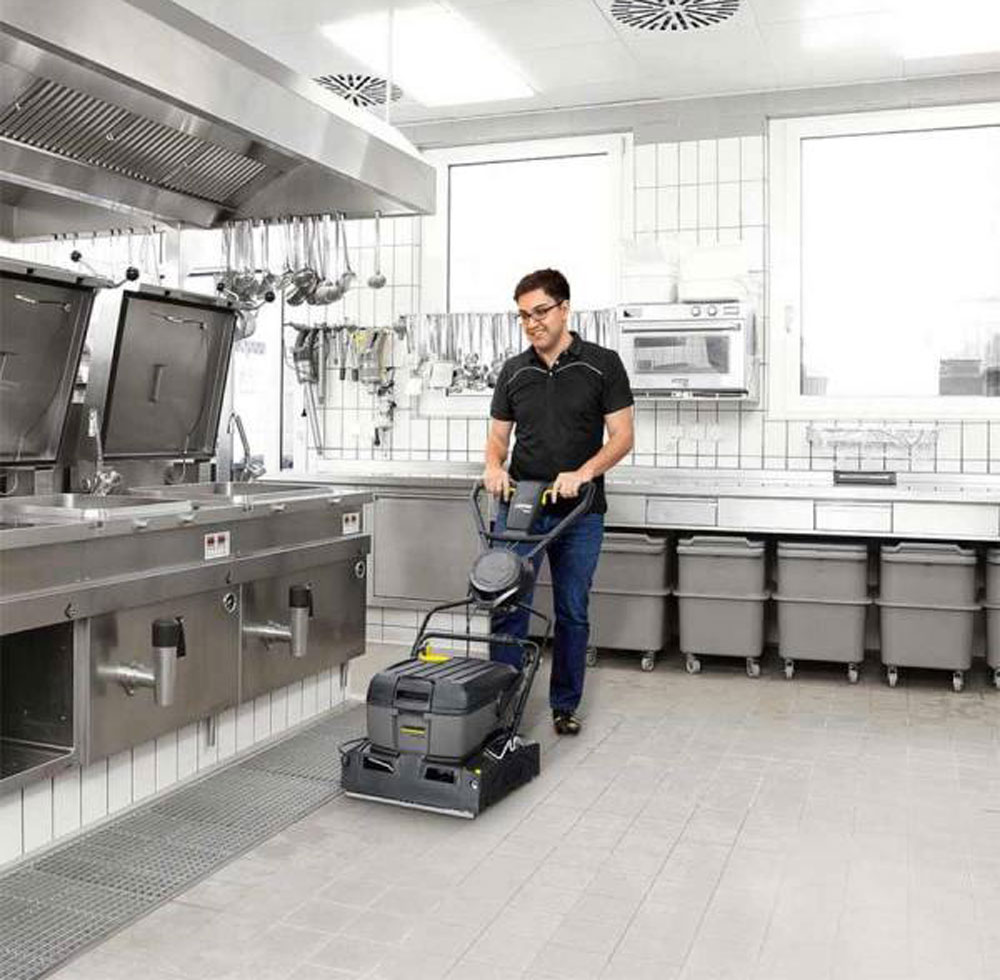 Máy chà sàn liên hợp Karcher BR 40/10C - Hàng chính hãng