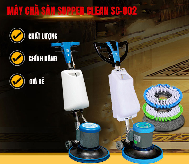 Máy chà sàn Super Clean SC-002 - Hàng chính hãng