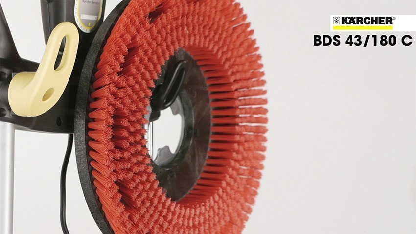 Máy chà sàn đĩa đơn Karcher BDS 43/180 C - Hàng chính hãng