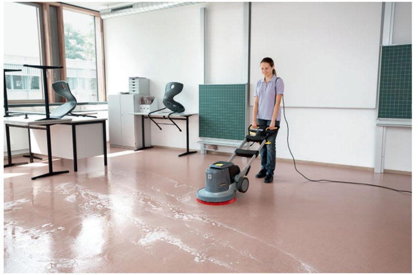 Chức năng của máy chà sàn đĩa đơn Karcher BDS 43/180 C ADV