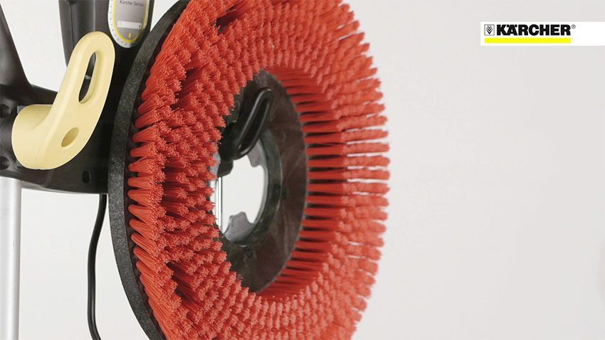 Chổi chà của máy chà sàn đĩa đơn Karcher BDS 43/180 C ADV