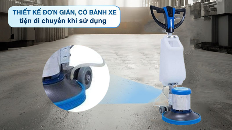 Máy chà sàn đơn Anko SC-002(B) - Hàng chính hãng