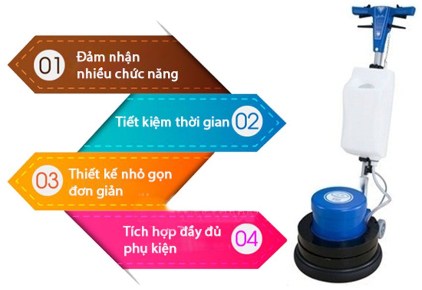 Máy chà sàn giặt thảm Camry BF523 - Hàng chính hãng