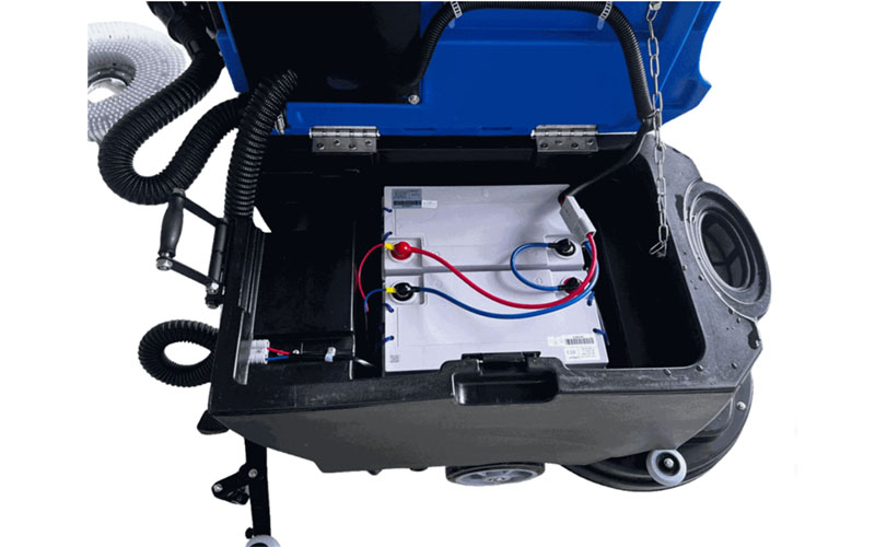 Máy chà sàn liên hợp đẩy tay dùng bình ác quy Anko AT50D - Hàng chính hãng