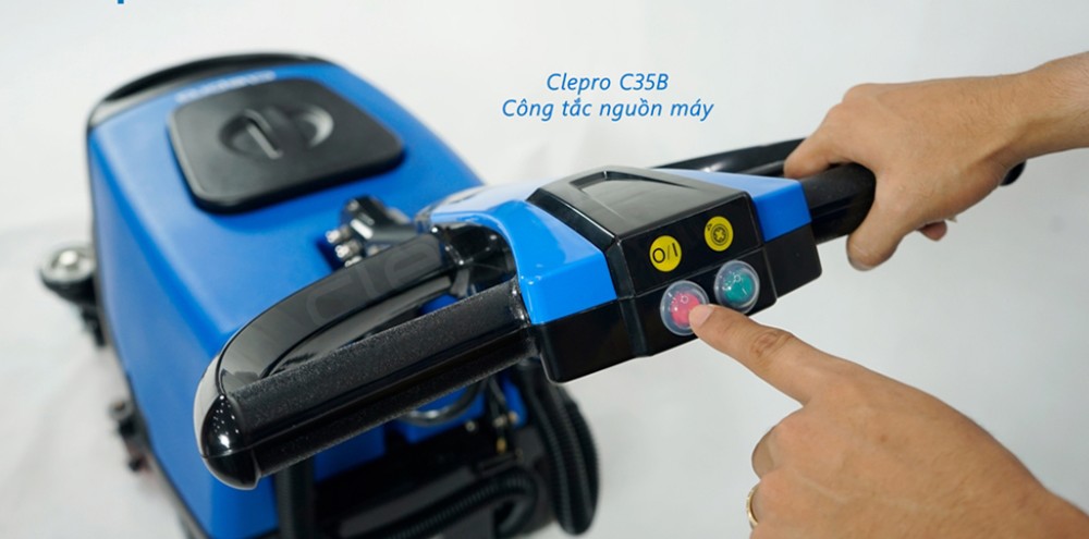 Máy chà sàn liên hợp Clepro C35B (Dùng ắc quy) - Hàng chính hãng