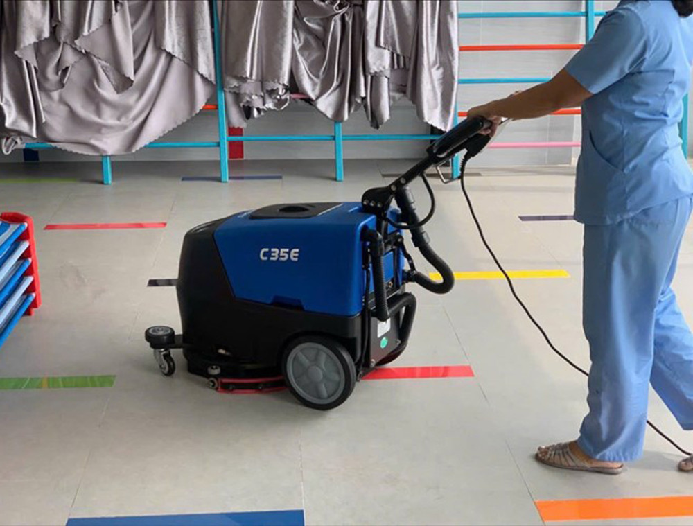 Máy chà sàn liên hợp Clepro C35E - Hàng chính hãng