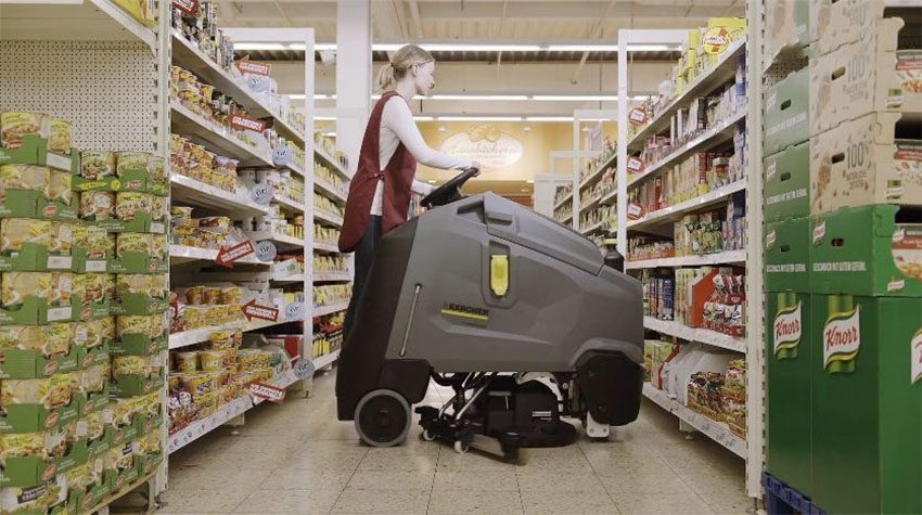 Máy chà sàn liên hợp Karcher B 95 RS Bp R 75 STEP ON - Hàng chính hãng