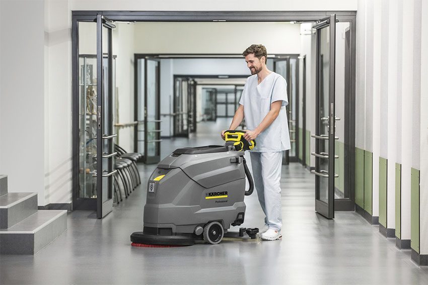 Chức năng của máy chà sàn liên hợp Karcher BD 50/50 C BP CLASSIC