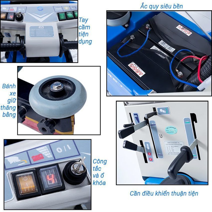 Máy chà sàn liên hợp Supper Clean SC461 - Hàng chính hãng