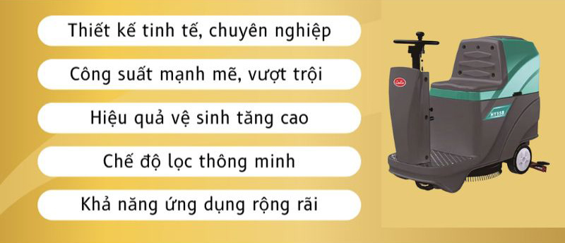 Máy chà sàn ngồi lái Chaobao HY55B - Hàng chính hãng