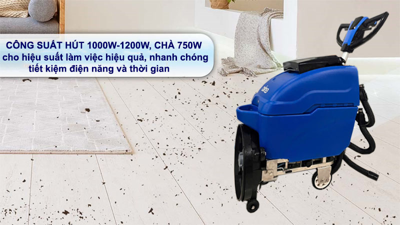 Máy chà sàn liên hợp đẩy tay dùng điện Anko 2A - Hàng chính hãng