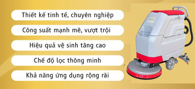 Máy chà sàn liên hợp HiClean A530 - Hàng chính hãng
