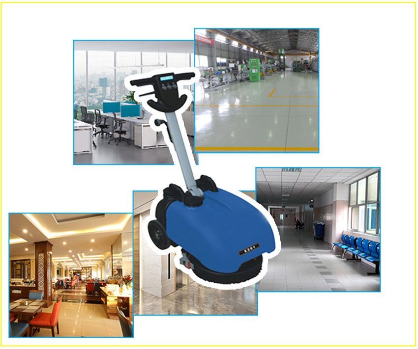 Máy chà sàn liên hợp mini Supper Clean K201 - Hàng chính hãng