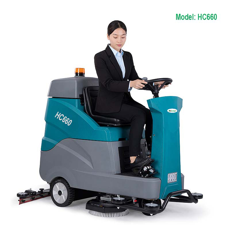 Máy chà sàn ngồi lái HiClean HC660 - Hàng chính hãng