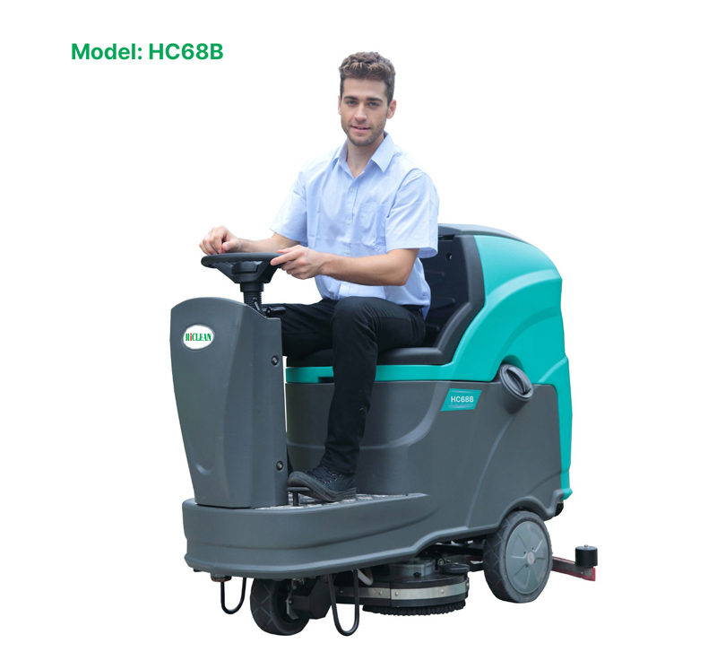 Máy chà sàn ngồi lái HiClean HC68B - Hàng chính hãng