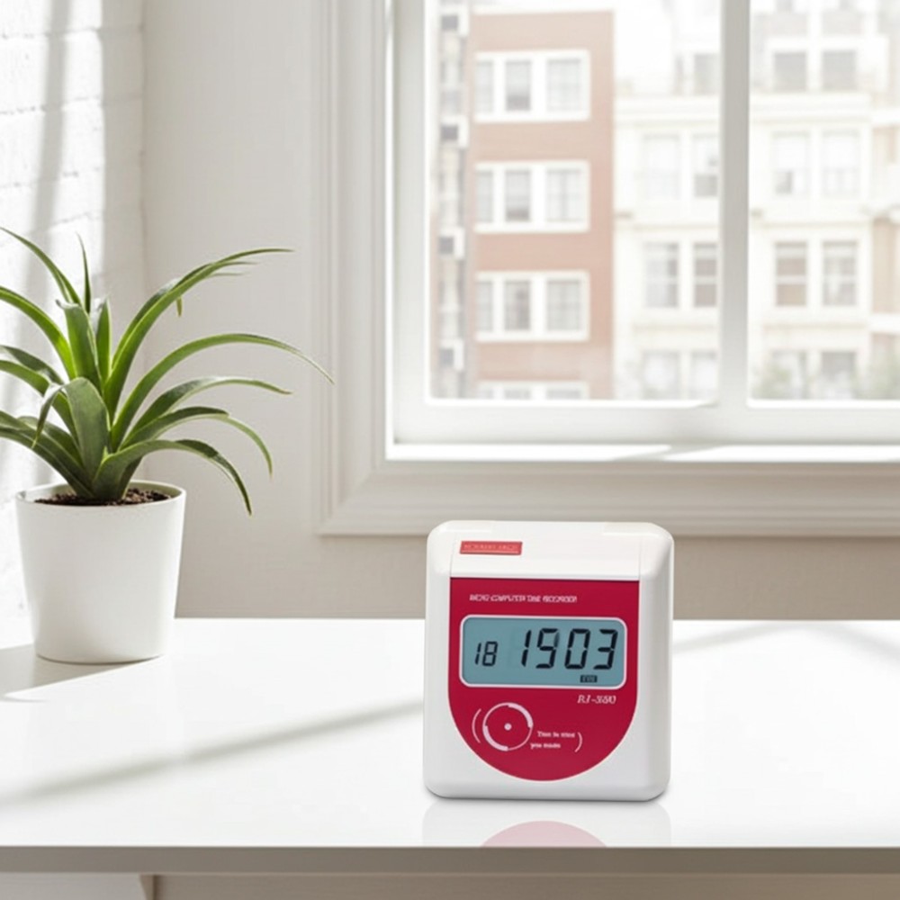 Máy chấm công này có kiểu dáng nhỏ gọn