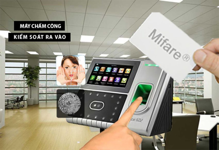 Máy chấm công Ronald Jack UFACE 602 - Hàng chính hãng