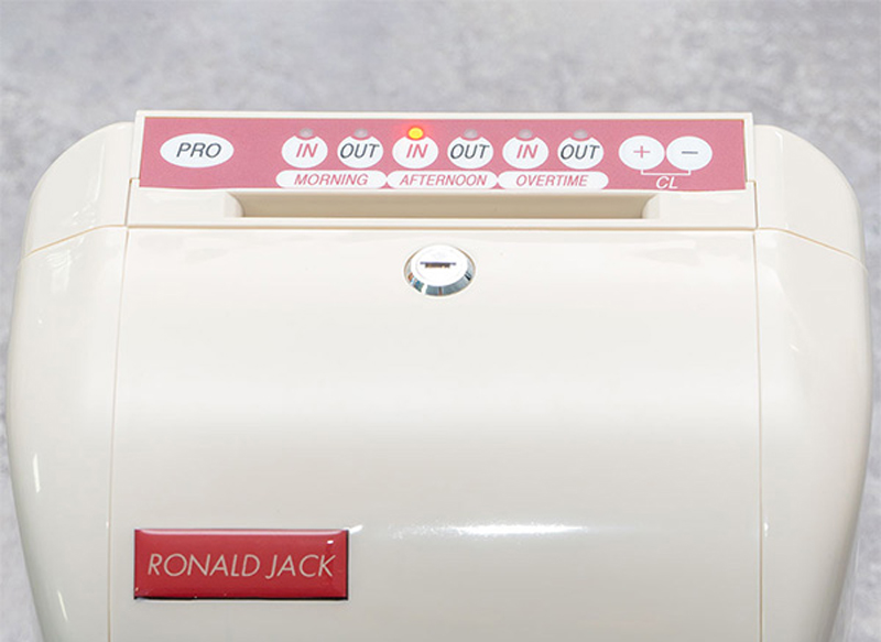 Máy chấm công thẻ giấy Ronald Jack RJ-3300A - Hàng chính hãng