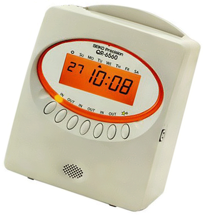 Máy chấm công thẻ giấy Seiko QR-6560