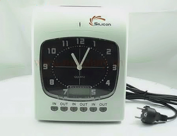 Máy chấm công thẻ giấy Silicon TR-7700 - Hàng chính hãng