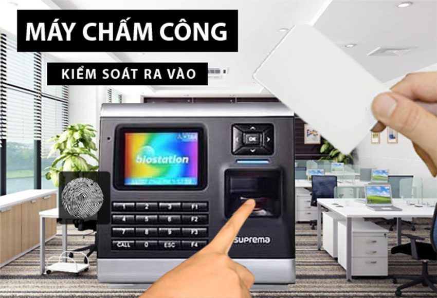 Chức năng của máy chấm công và kiểm soát ra vào Suprema BIOSTATION BST-OC