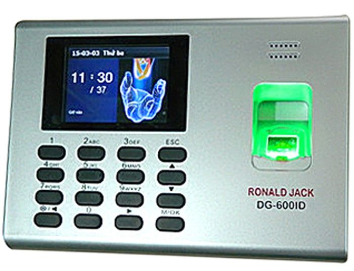 Máy chấm công vân tay RONALD JACK DG600ID