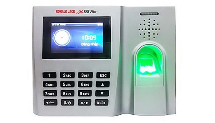 Máy chấm công vân tay Ronald Jack X628 Plus - Hàng chính hãng