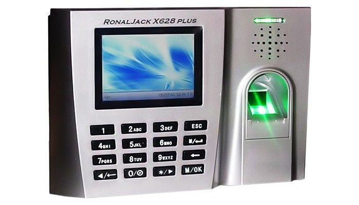 Máy chấm công vân tay Ronald Jack X628 Plus - Hàng chính hãng
