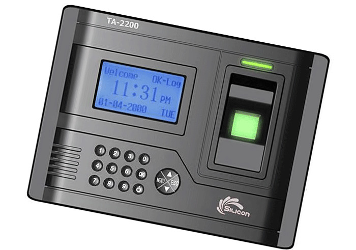 Máy chấm công vân tay Silicon TA2200 - Hàng chính hãng