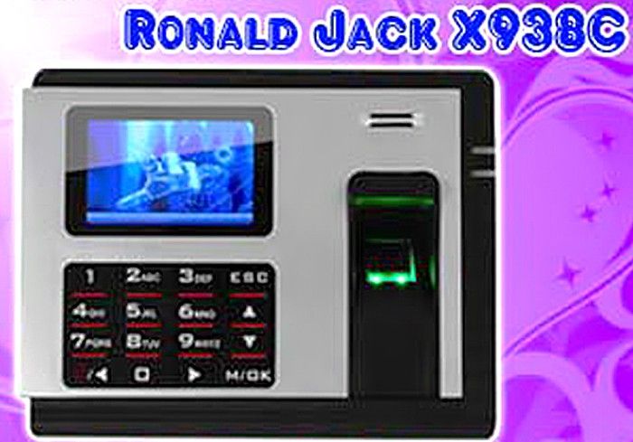 Máy chấm công vân tay và thẻ cảm ứng Ronald Jack X938-C - Hàng chính hãng