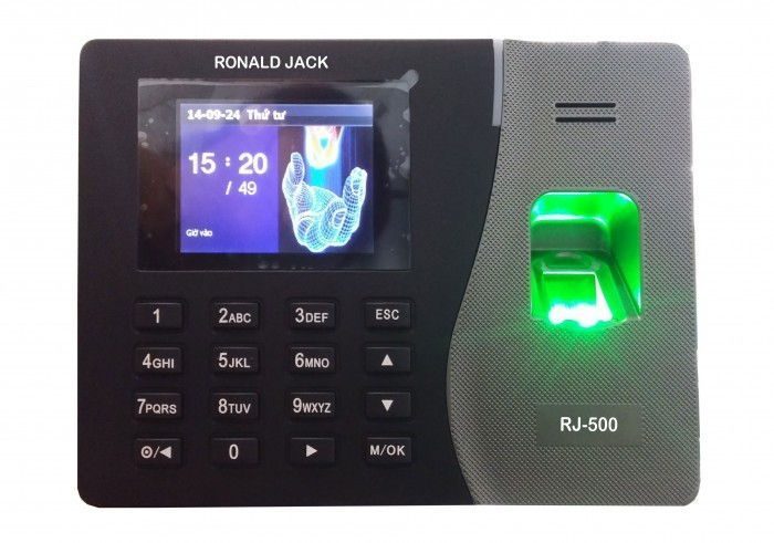 Máy chấm công vân tay và thẻ cảm ứng Ronald Jack RJ 500