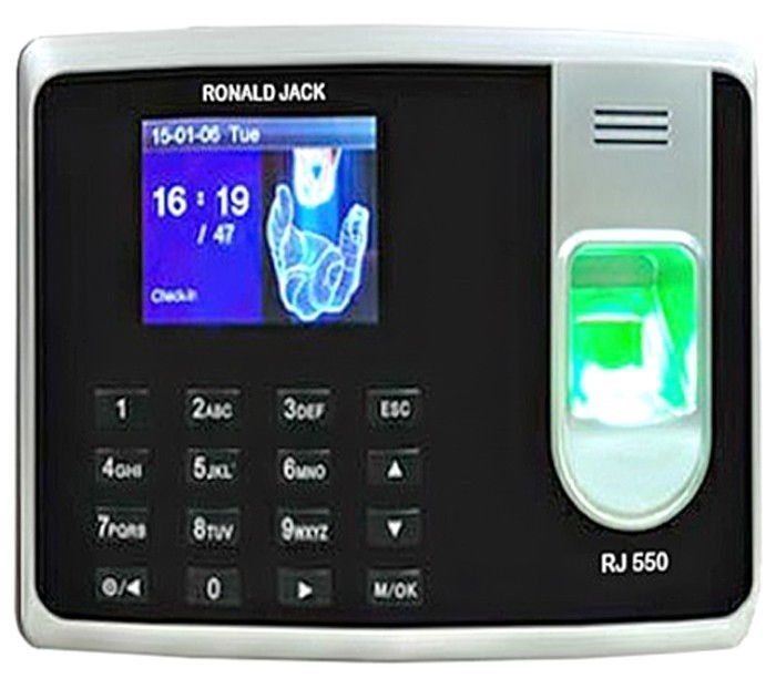 Máy chấm công vân tay và thẻ cảm ứng Ronald Jack RJ550