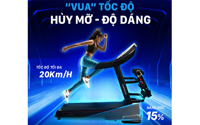 Máy chạy bộ Daikiosan DKCB-00002 - Hàng chính hãng