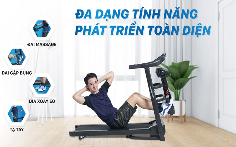 Máy chạy bộ Daikiosan DVCB-00002 - Hàng chính hãng