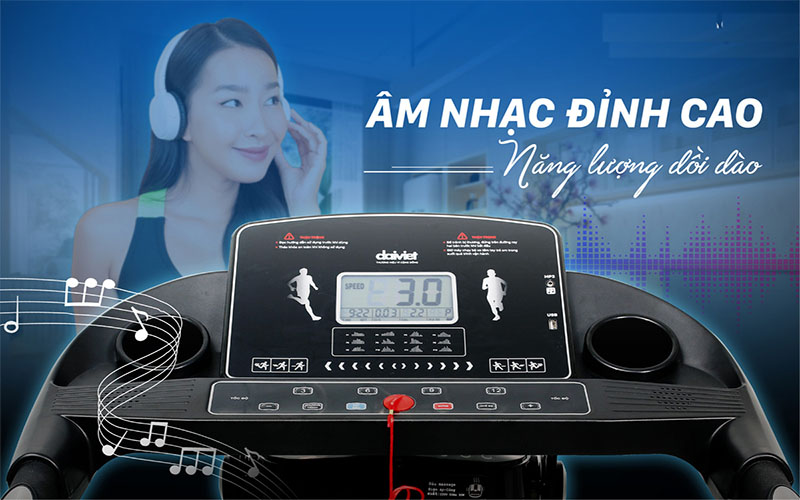 Máy chạy bộ Daikiosan DVCB-00002 - Hàng chính hãng