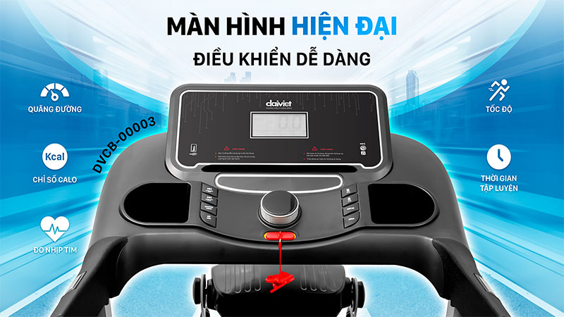 Máy chạy bộ Daikiosan DVCB-00003 - Hàng chính hãng