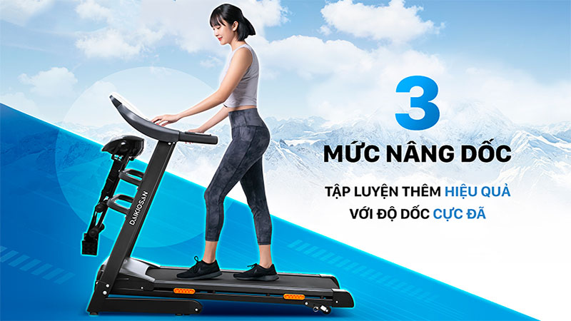 Máy chạy bộ Daikiosan DVCB-00004 - Hàng chính hãng