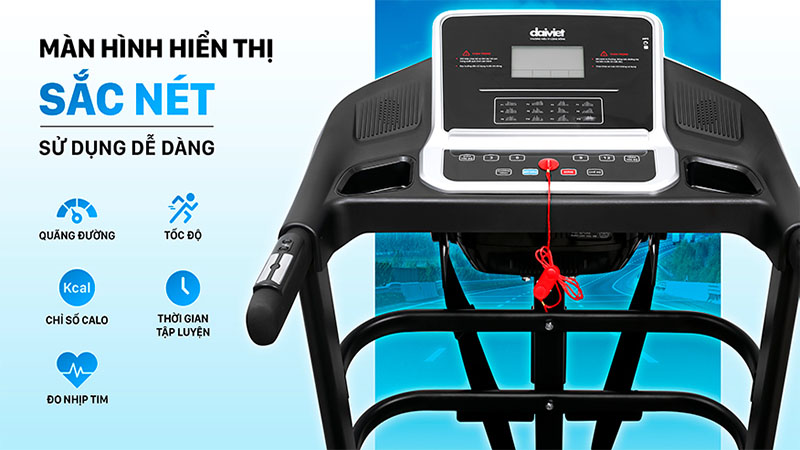 Máy chạy bộ Daikiosan DVCB-00004 - Hàng chính hãng