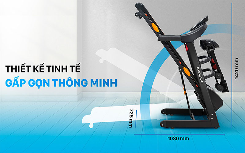 Máy chạy bộ Daikiosan DVCB-00005 - Hàng chính hãng