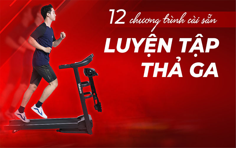 Máy chạy bộ Makano DVCB-00002 - Hàng chính hãng