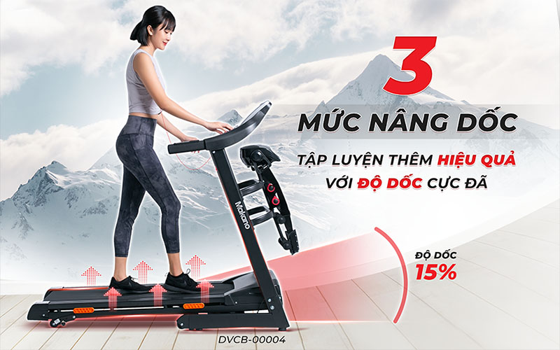 Máy chạy bộ Makano DVCB-00004 - Hàng chính hãng