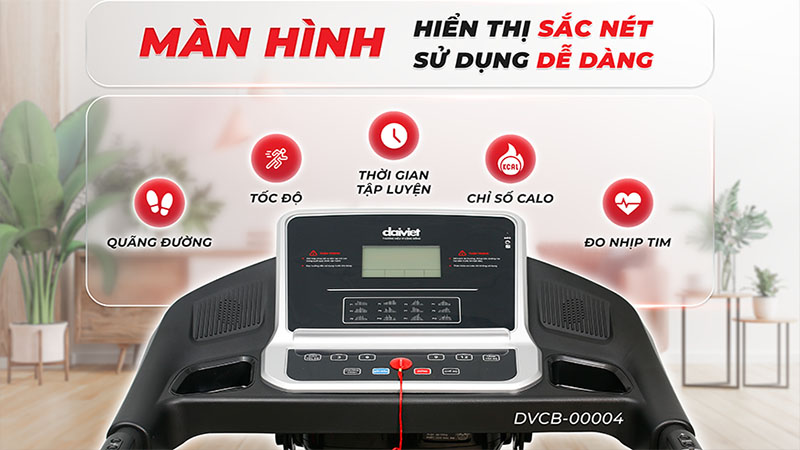 Máy chạy bộ Makano DVCB-00004 - Hàng chính hãng